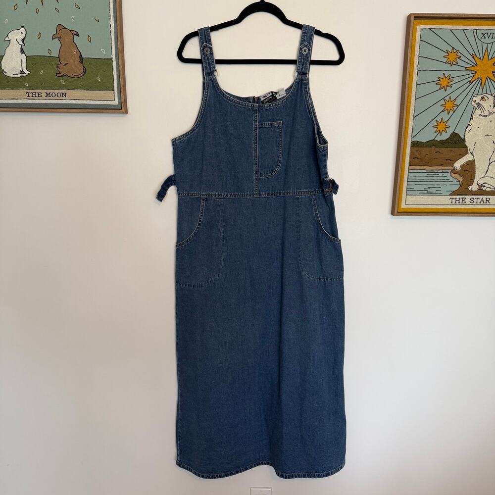 Sydni Jordan denim midi dress Large - Picture 7 of 8